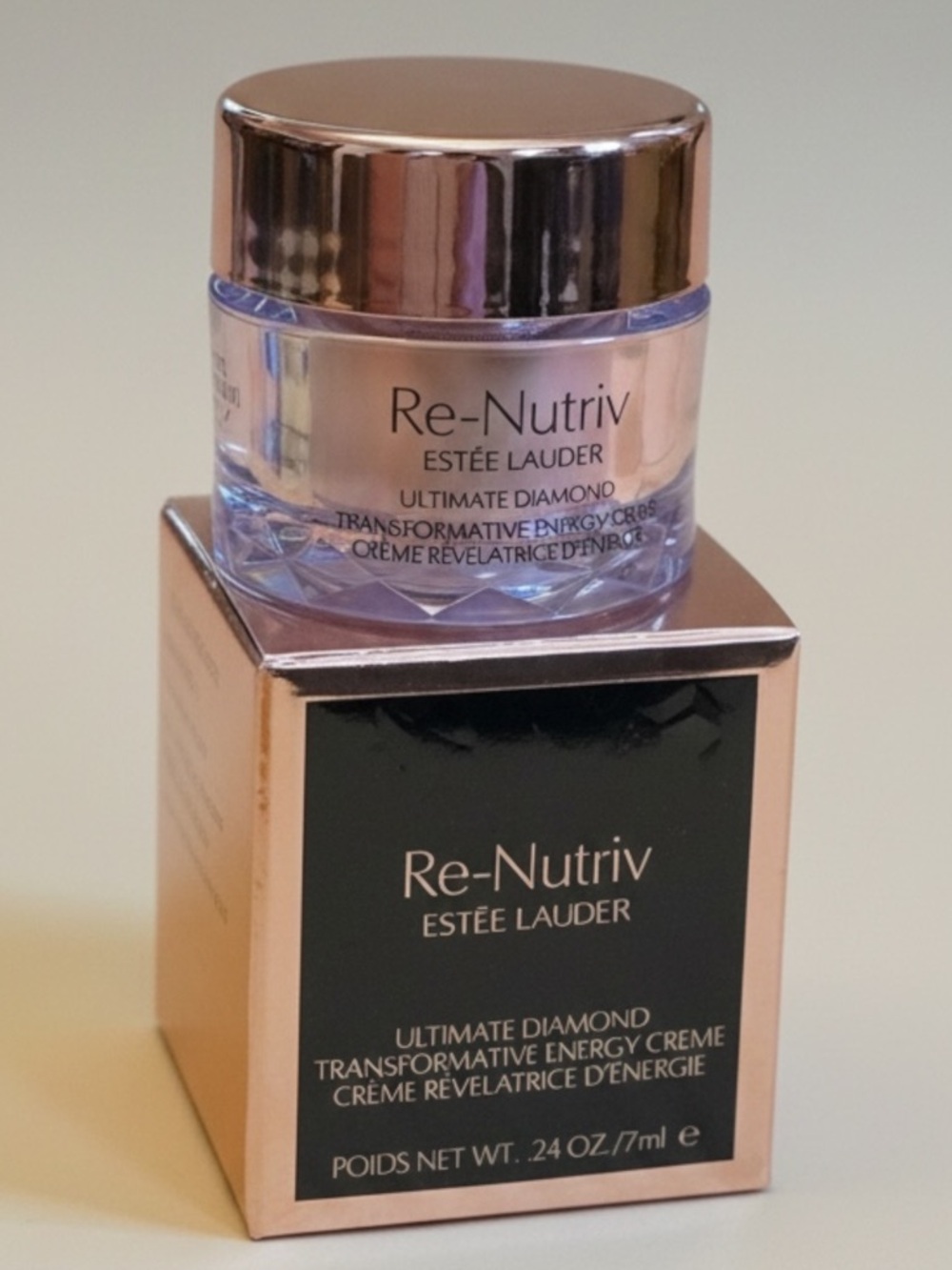 Estée Lauder Re Nutriv Ultimate Diamond Creme Mini 7ml Luxury Moisturizer NIB